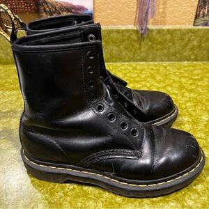 Doc Martens JY004 Combat Boots Womens 7 Black